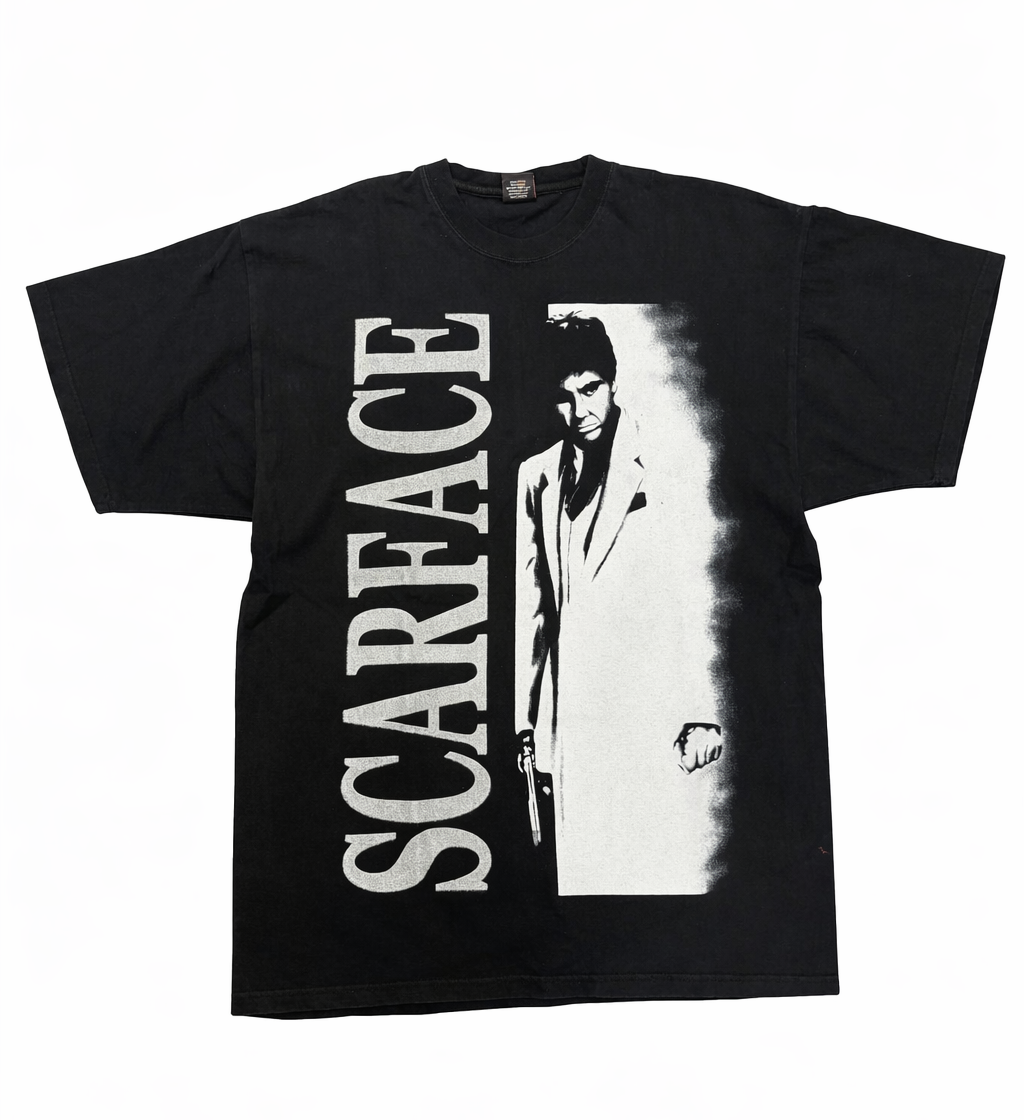 Vintage Scarface Movie Heavyweight T-Shirt