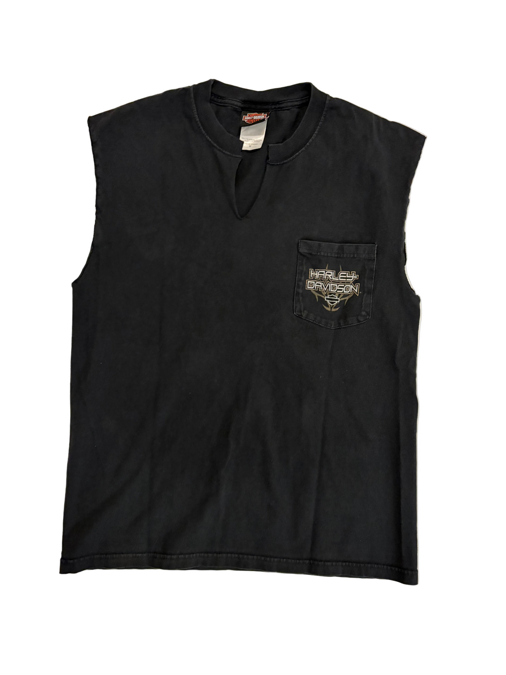 Vintage Harley Davidson Sleeveless T-shirt