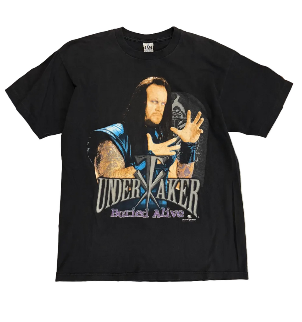 Vintage 1998 WWE/WWF The Undertaker "Buried Alive" T-Shirt