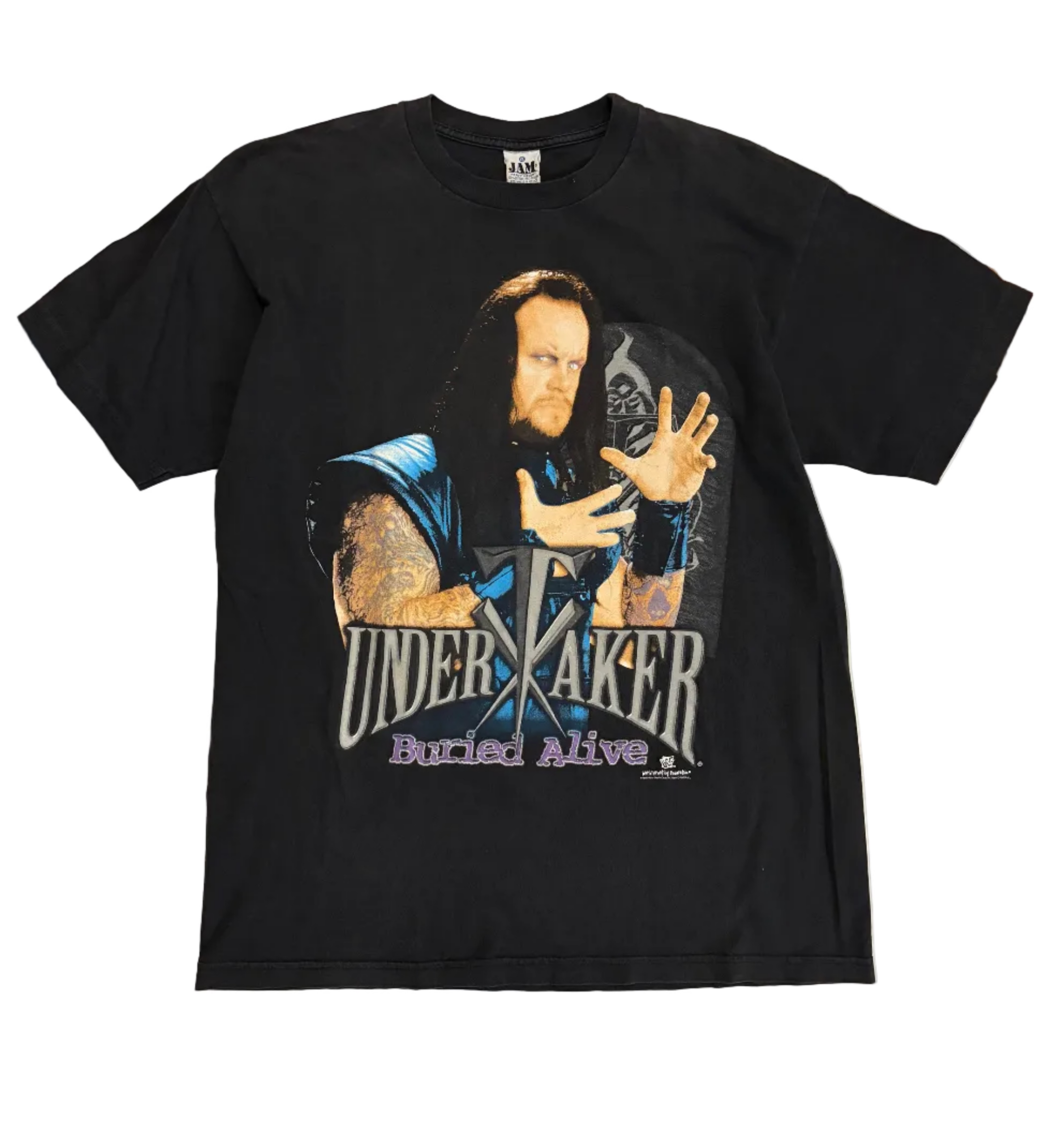 Vintage 1998 WWE/WWF The Undertaker "Buried Alive" T-Shirt